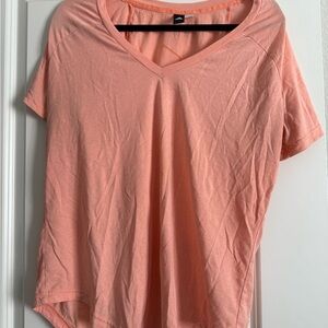 adidas Coral V-Neck Short Sleeve Tee